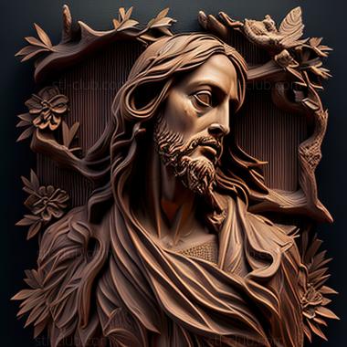 3D model st jesus (STL)